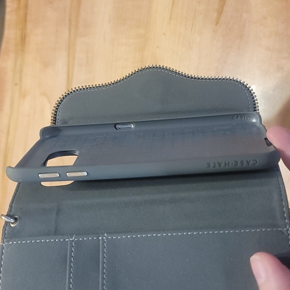 Rebecca Minkoff Real Leather Cell Phone Wallet - Picture 7 of 7